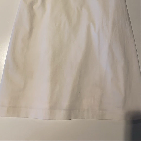 Theory white dress with bow in back - Picture 3 of 5